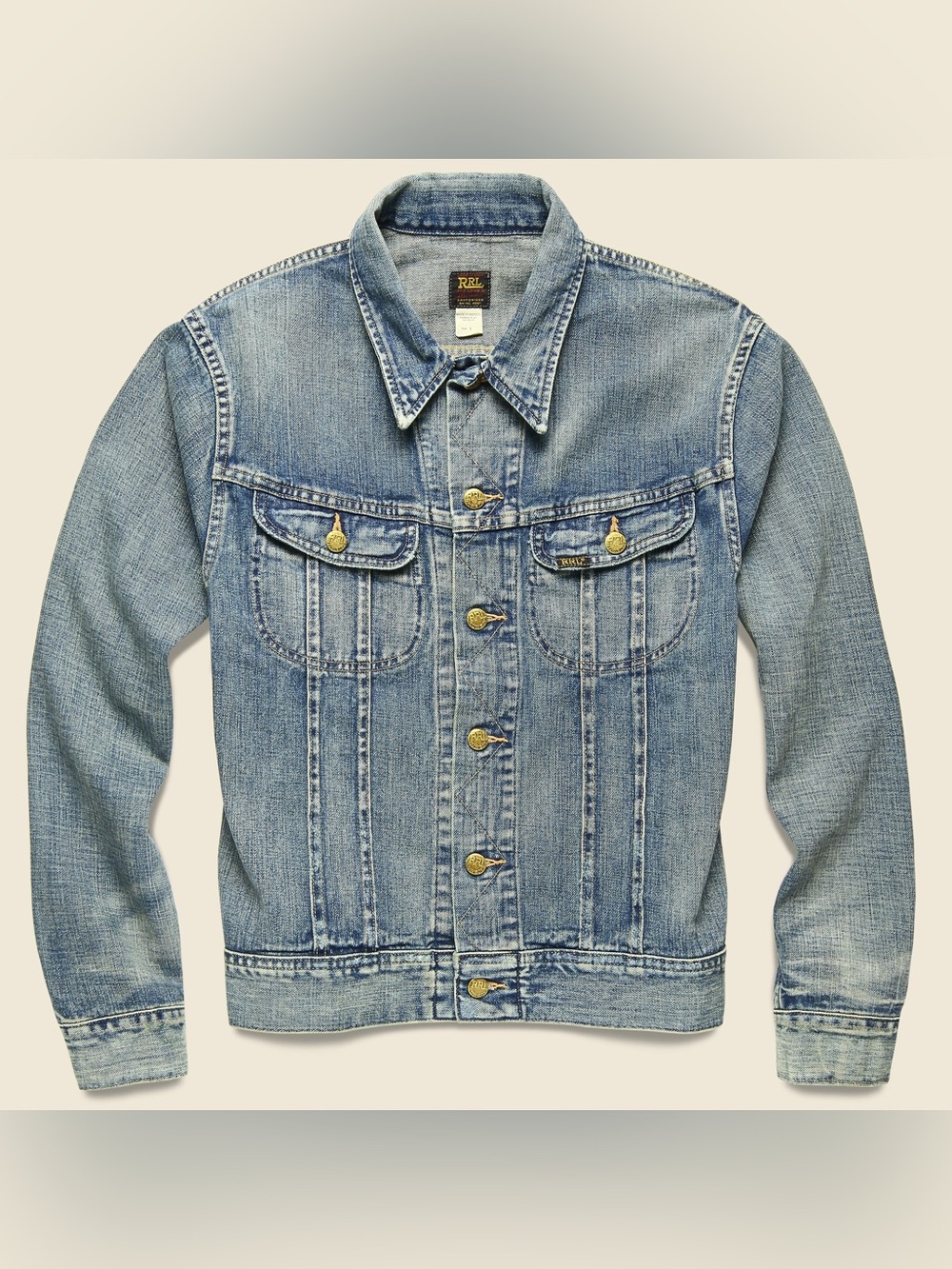 RRL Lot 271 Trucker Jacket - Leeland Wash